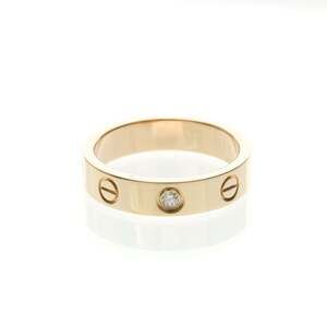 CARTIER Authentic 18k Gold Diamond Love Ring